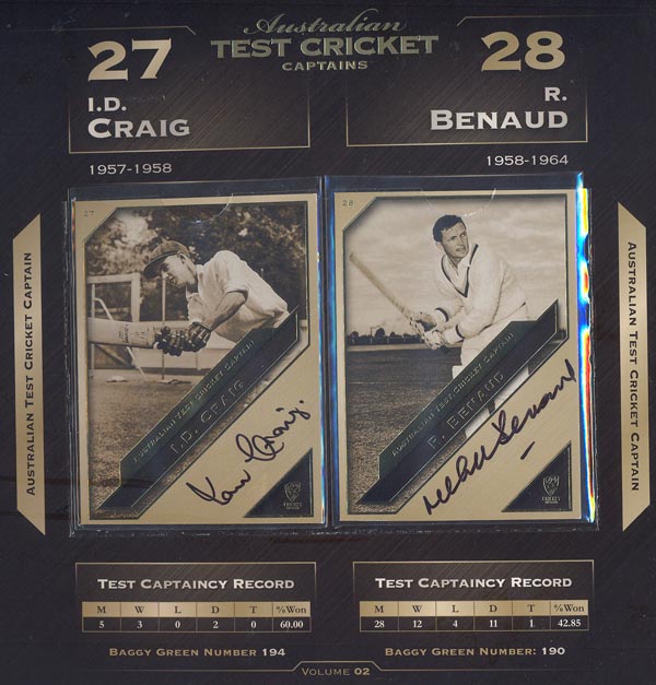 SEP 2011 Heritage Series Test Cricket Captains - Main Set (44)