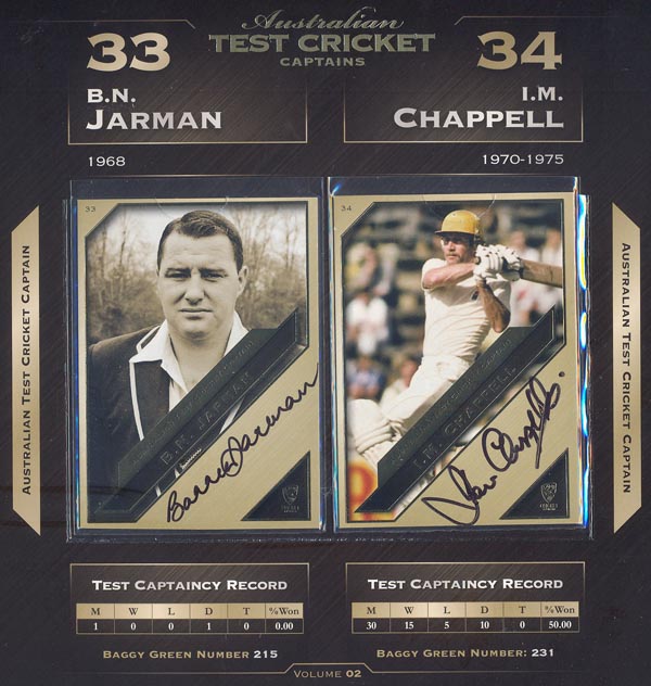 SEP 2011 Heritage Series Test Cricket Captains - Main Set (44)
