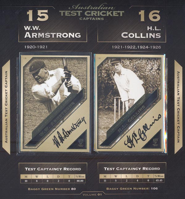SEP 2011 Heritage Series Test Cricket Captains - Main Set (44)