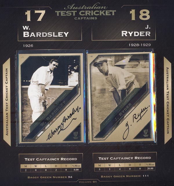 SEP 2011 Heritage Series Test Cricket Captains - Main Set (44)